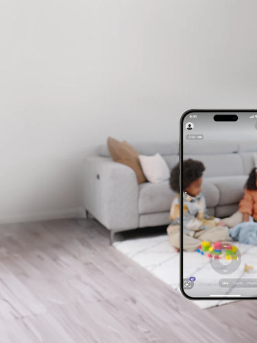 Psync Camera Genie S | Smart Indoor PTZ Camera for Home and Pet Monitor