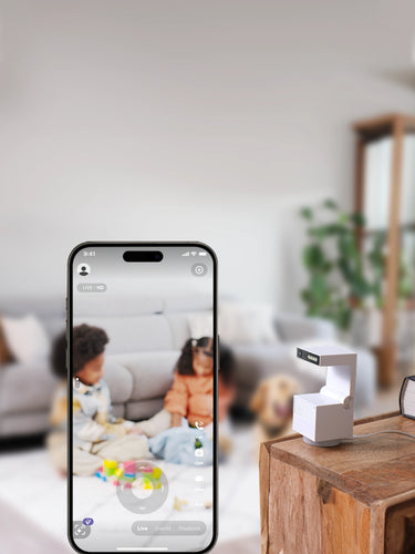 Psync Camera Genie S | Smart Indoor PTZ Camera for Home and Pet Monitor